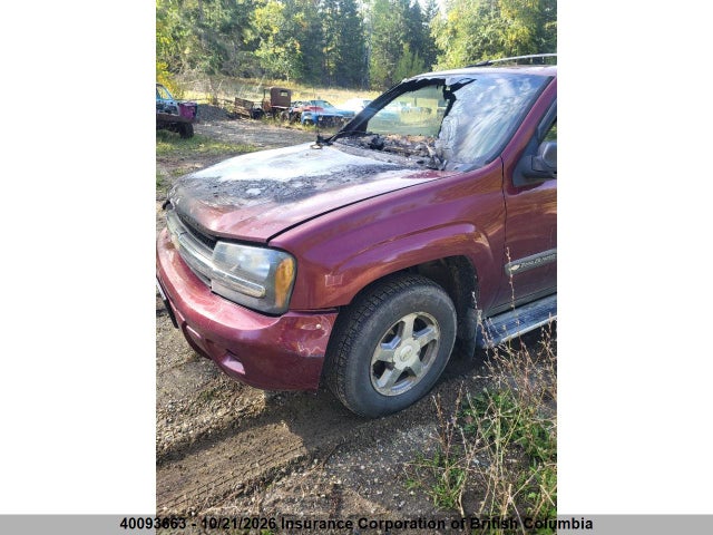 2004 Chevrolet Trailblazer Ls/lt მანქანა იყიდება აუქციონზე, vin: 1GNDT13S442259037, აუქციონის ნომერი: 40093663