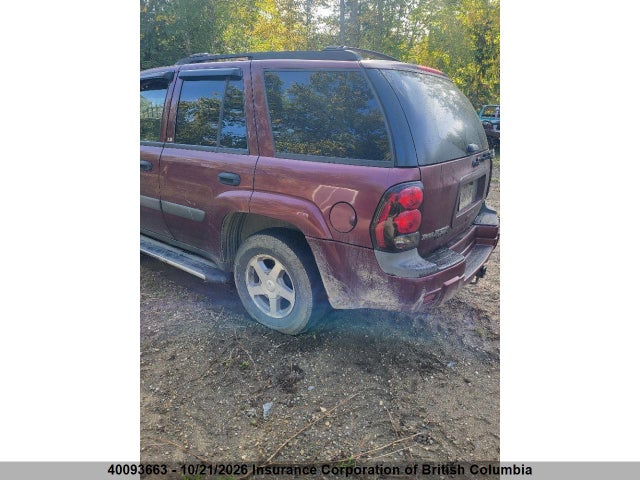 2004 Chevrolet Trailblazer Ls/lt მანქანა იყიდება აუქციონზე, vin: 1GNDT13S442259037, აუქციონის ნომერი: 40093663