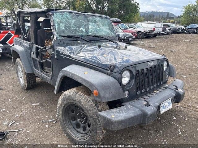 Jeep Wrangler Sport 2016 1C4AJWAG5GL234207 главное изображение