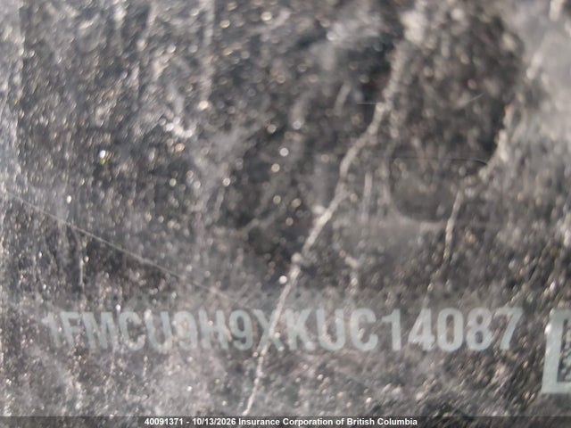 Продаж на аукціоні авто 2019 Ford Escape Sel, vin: 1FMCU9H9XKUC14087, номер лоту: 40091371