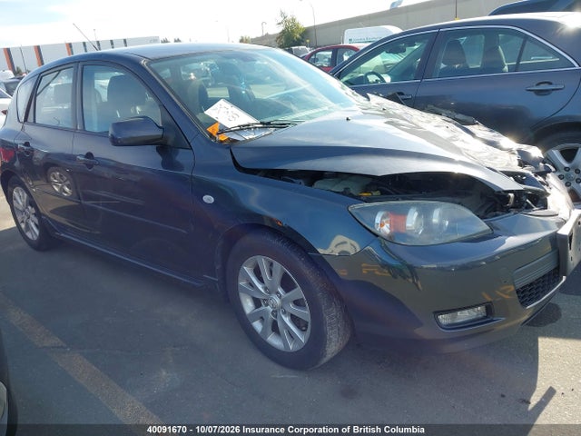 40091670 :رقم المزاد ، JM1BK343181789323 vin ، 2008 Mazda 3 Hatchback مزاد بيع