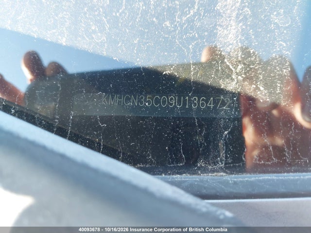 40093678 :رقم المزاد ، KMHCN35C09U136472 vin ، 2009 Hyundai Accent Se مزاد بيع