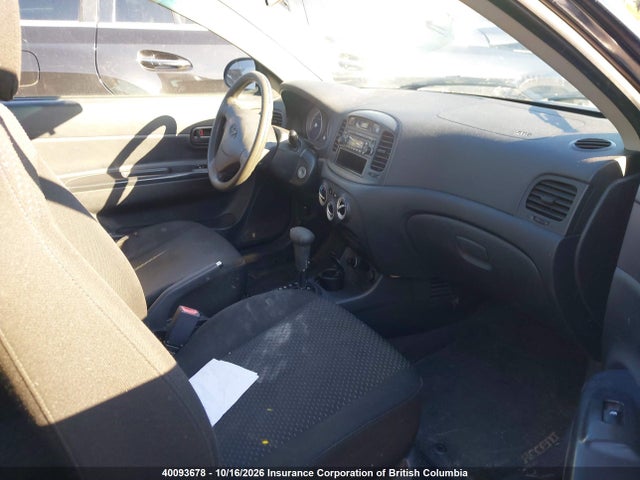 40093678 :رقم المزاد ، KMHCN35C09U136472 vin ، 2009 Hyundai Accent Se مزاد بيع