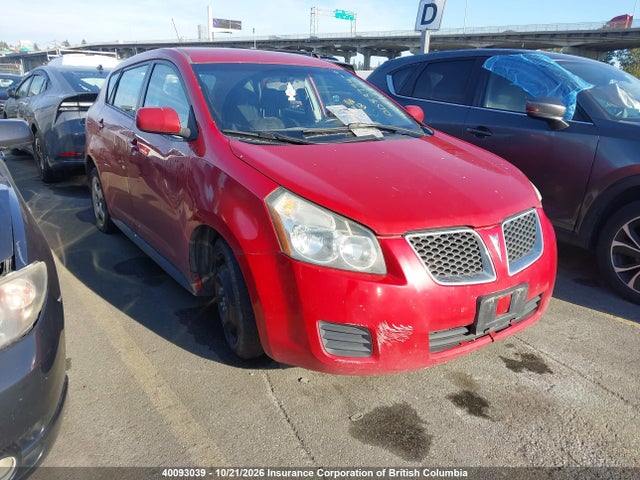 40093039 :رقم المزاد ، 5Y2SP67879Z417949 vin ، 2009 Pontiac Vibe مزاد بيع