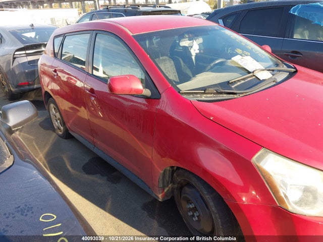 Продаж на аукціоні авто 2009 Pontiac Vibe, vin: 5Y2SP67879Z417949, номер лоту: 40093039
