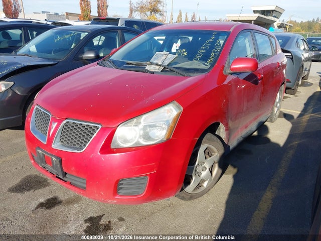 Продаж на аукціоні авто 2009 Pontiac Vibe, vin: 5Y2SP67879Z417949, номер лоту: 40093039