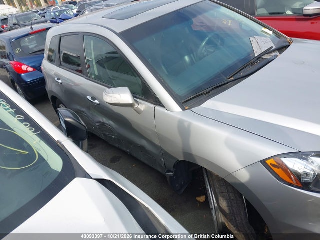 40093397 :رقم المزاد ، 5J8TB1H5XCA800138 vin ، 2012 Acura Rdx Technology مزاد بيع