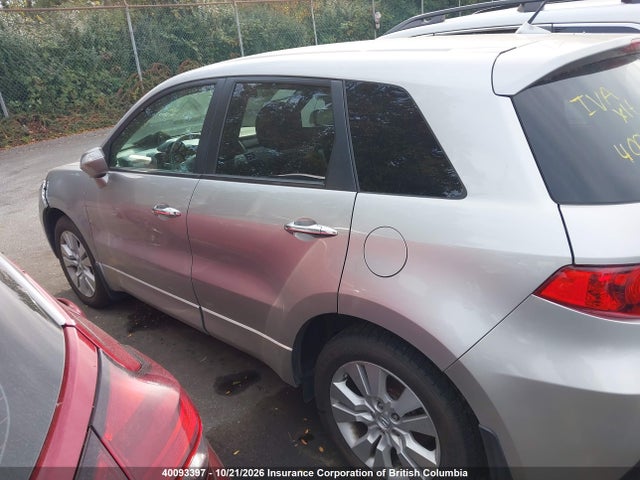 40093397 :رقم المزاد ، 5J8TB1H5XCA800138 vin ، 2012 Acura Rdx Technology مزاد بيع