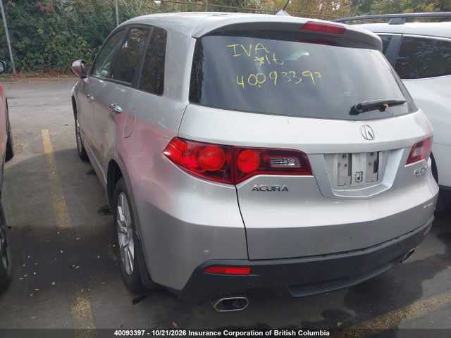 40093397 :رقم المزاد ، 5J8TB1H5XCA800138 vin ، 2012 Acura Rdx Technology مزاد بيع