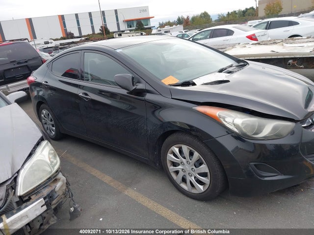 40092071 :رقم المزاد ، 5NPDH4AE3DH317310 vin ، 2013 Hyundai Elantra Gls/limited مزاد بيع