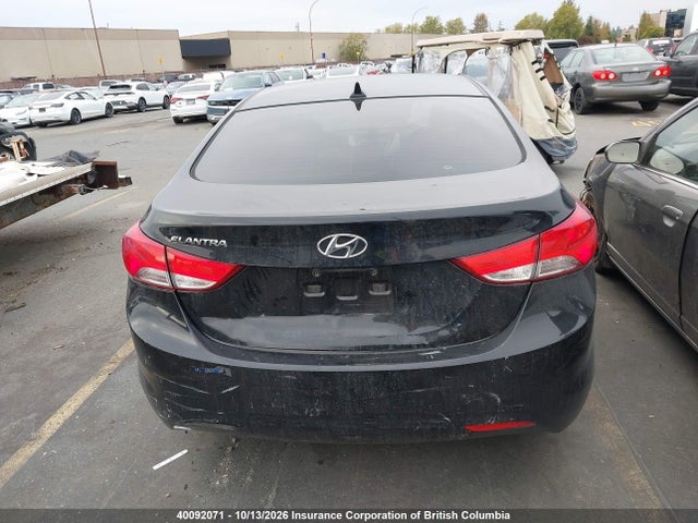 40092071 :رقم المزاد ، 5NPDH4AE3DH317310 vin ، 2013 Hyundai Elantra Gls/limited مزاد بيع