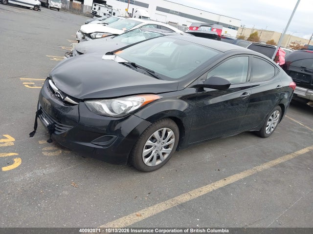 40092071 :رقم المزاد ، 5NPDH4AE3DH317310 vin ، 2013 Hyundai Elantra Gls/limited مزاد بيع
