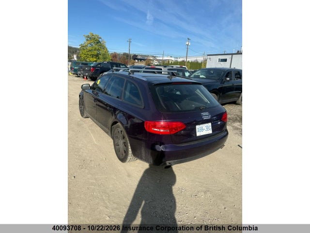 Продаж на аукціоні авто 2010 Audi A4, vin: WAUSFCFLXAA079034, номер лоту: 40093708