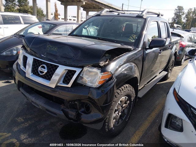 40091403 :رقم المزاد ، 1N6AD0EV4GN791415 vin ، 2016 Nissan Frontier Pro-4x مزاد بيع