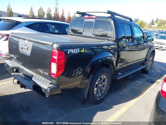40091403 :رقم المزاد ، 1N6AD0EV4GN791415 vin ، 2016 Nissan Frontier Pro-4x مزاد بيع