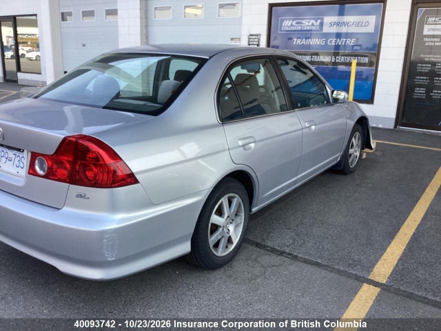 40093742 :رقم المزاد ، 2HHES36604H004075 vin ، 2004 Acura El Touring مزاد بيع