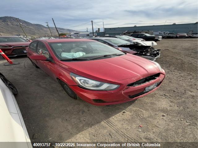 Auction sale of the 2013 Hyundai Accent Gls/gs, vin: KMHCT4AE3DU518149, lot number: 40093757