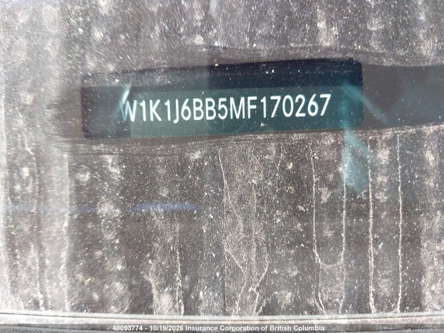 W1K1J6BB5MF170267 Mercedes-Benz Amg E 53 4matic