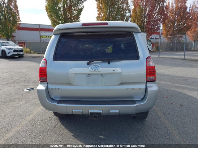 Aukcja sprzedaży 2006 Toyota 4runner Limited, vin: JTEBU17R060081738, numer aukcji: 40093791