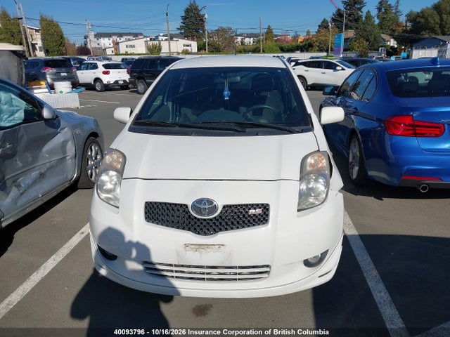 40093796 :رقم المزاد ، JTDKT923785147846 vin ، 2008 Toyota Yaris مزاد بيع