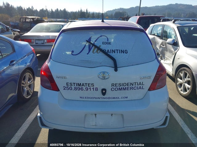 40093796 :رقم المزاد ، JTDKT923785147846 vin ، 2008 Toyota Yaris مزاد بيع