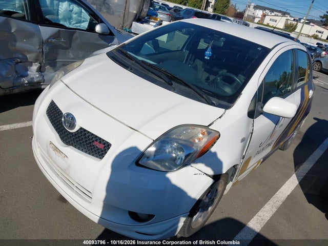 40093796 :رقم المزاد ، JTDKT923785147846 vin ، 2008 Toyota Yaris مزاد بيع