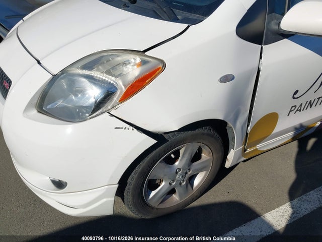 40093796 :رقم المزاد ، JTDKT923785147846 vin ، 2008 Toyota Yaris مزاد بيع