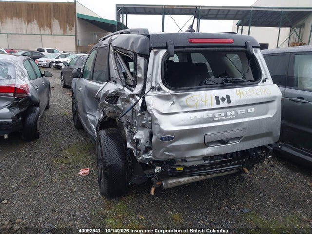 Aukcja sprzedaży 2021 Ford Bronco Sport Outer Banks, vin: 3FMCR9C67MRA55411, numer aukcji: 40092940