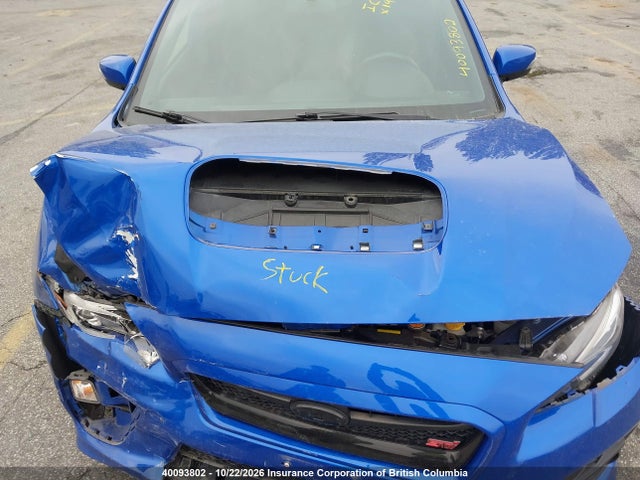 Продаж на аукціоні авто 2017 Subaru Wrx Sti, vin: JF1VA2T64H9806144, номер лоту: 40093802