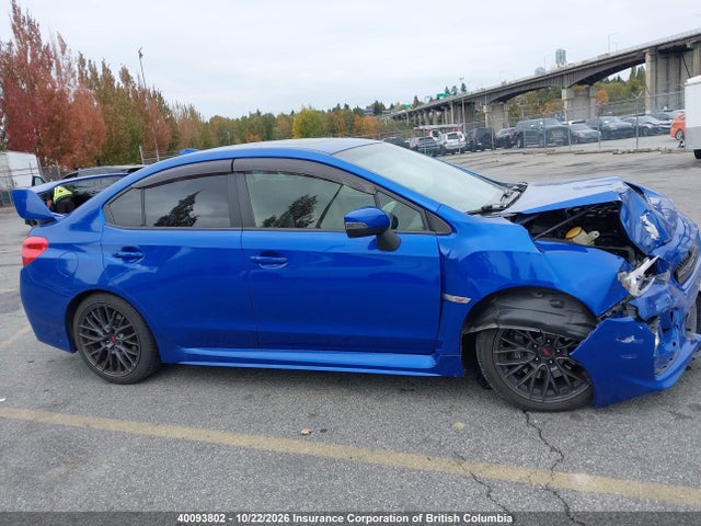 Продаж на аукціоні авто 2017 Subaru Wrx Sti, vin: JF1VA2T64H9806144, номер лоту: 40093802