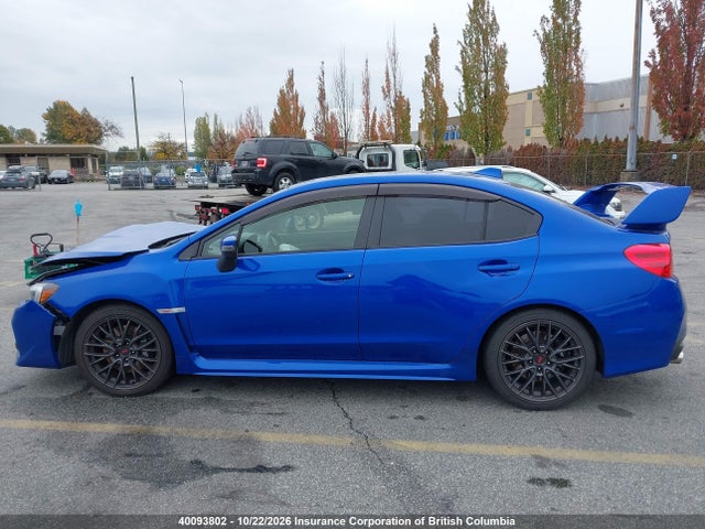 Продаж на аукціоні авто 2017 Subaru Wrx Sti, vin: JF1VA2T64H9806144, номер лоту: 40093802