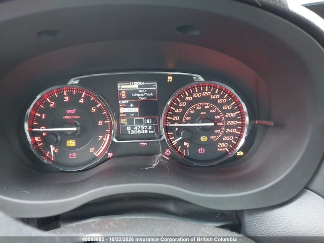 Продаж на аукціоні авто 2017 Subaru Wrx Sti, vin: JF1VA2T64H9806144, номер лоту: 40093802
