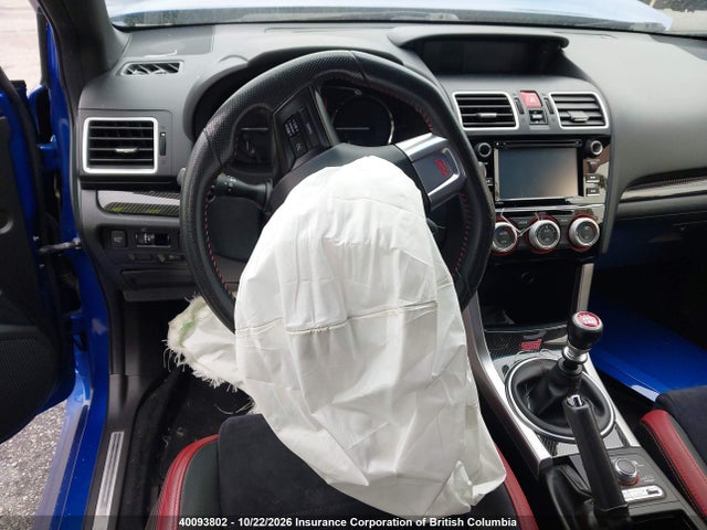 Продаж на аукціоні авто 2017 Subaru Wrx Sti, vin: JF1VA2T64H9806144, номер лоту: 40093802
