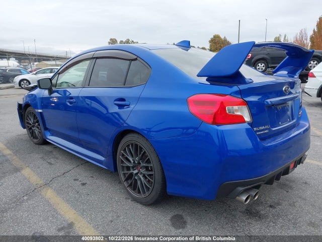 Продаж на аукціоні авто 2017 Subaru Wrx Sti, vin: JF1VA2T64H9806144, номер лоту: 40093802