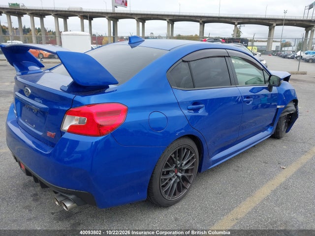 Продаж на аукціоні авто 2017 Subaru Wrx Sti, vin: JF1VA2T64H9806144, номер лоту: 40093802