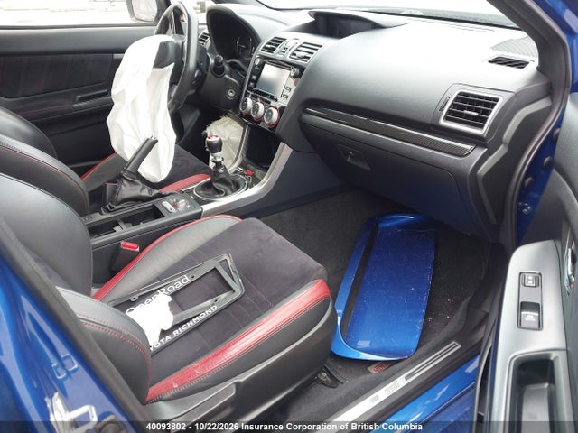 Продаж на аукціоні авто 2017 Subaru Wrx Sti, vin: JF1VA2T64H9806144, номер лоту: 40093802