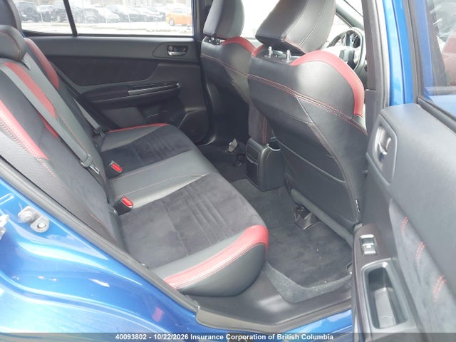Продаж на аукціоні авто 2017 Subaru Wrx Sti, vin: JF1VA2T64H9806144, номер лоту: 40093802