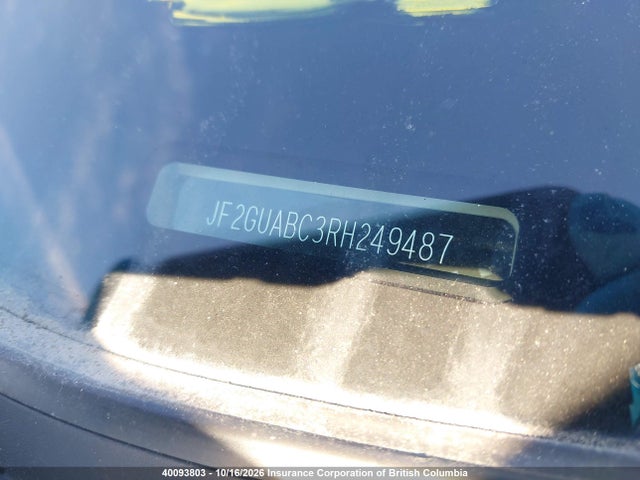 Subaru Crosstrek Convenience 2024 JF2GUABC3RH249487 Image 20