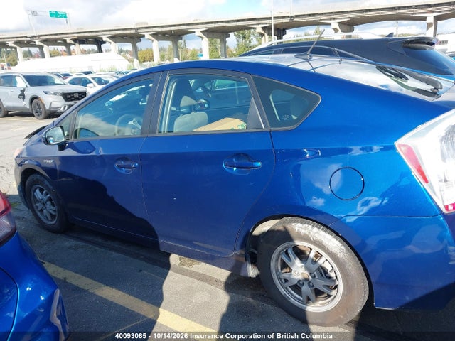 40093065 :رقم المزاد ، JTDKN3DU3A0028112 vin ، 2010 Toyota Prius مزاد بيع