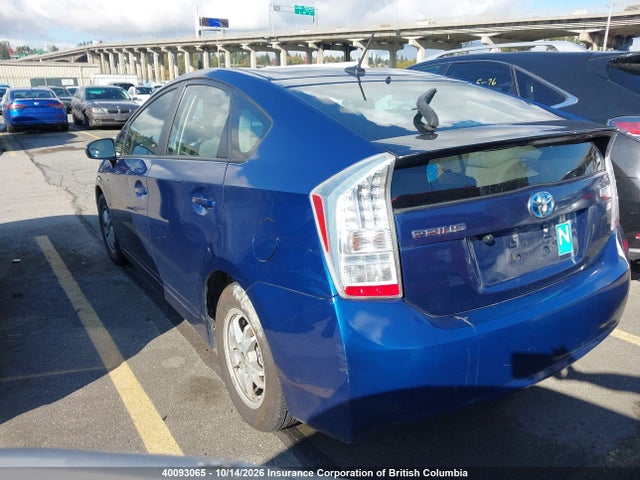 40093065 :رقم المزاد ، JTDKN3DU3A0028112 vin ، 2010 Toyota Prius مزاد بيع