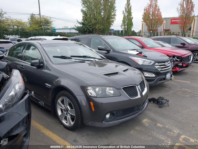 40089631 :رقم المزاد ، 6G2ER57788L140925 vin ، 2008 Pontiac G8 مزاد بيع