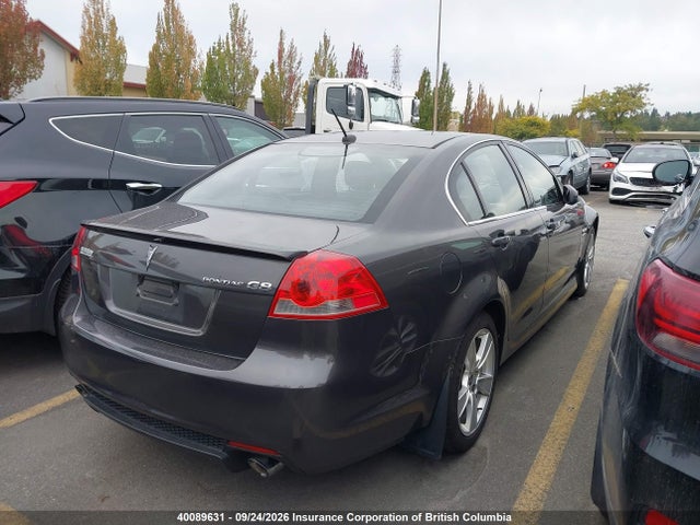 40089631 :رقم المزاد ، 6G2ER57788L140925 vin ، 2008 Pontiac G8 مزاد بيع