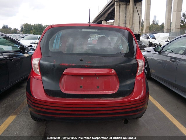 3N1CE2CP9FL412757 Nissan Versa Note S/s Plus/sv/sl/sr