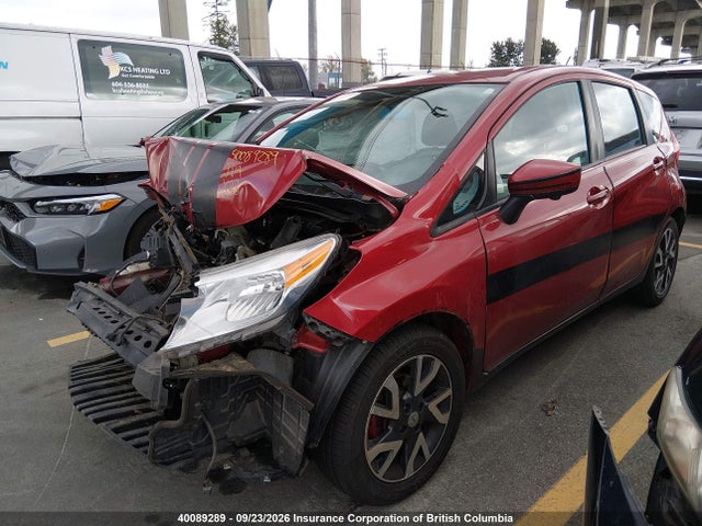 3N1CE2CP9FL412757 Nissan Versa Note S/s Plus/sv/sl/sr