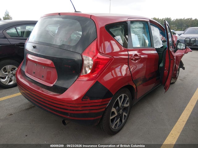 3N1CE2CP9FL412757 Nissan Versa Note S/s Plus/sv/sl/sr