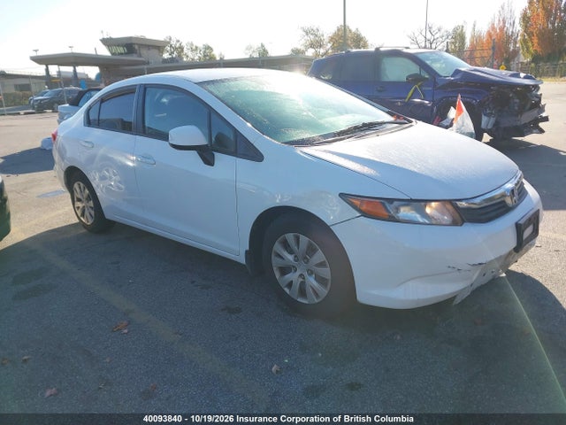 Aukcja sprzedaży 2012 Honda Civic, vin: 2HGFB2F40CH062364, numer aukcji: 40093840