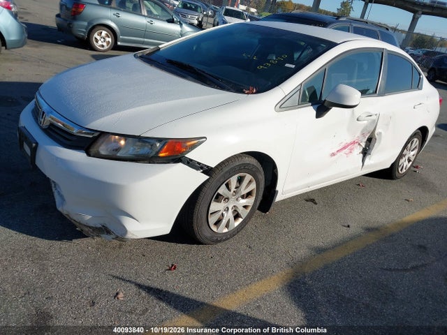 Aukcja sprzedaży 2012 Honda Civic, vin: 2HGFB2F40CH062364, numer aukcji: 40093840