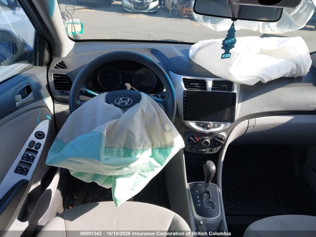 40091343 :رقم المزاد ، KMHCT4AE1EU681108 vin ، 2014 Hyundai Accent Gls/gs مزاد بيع