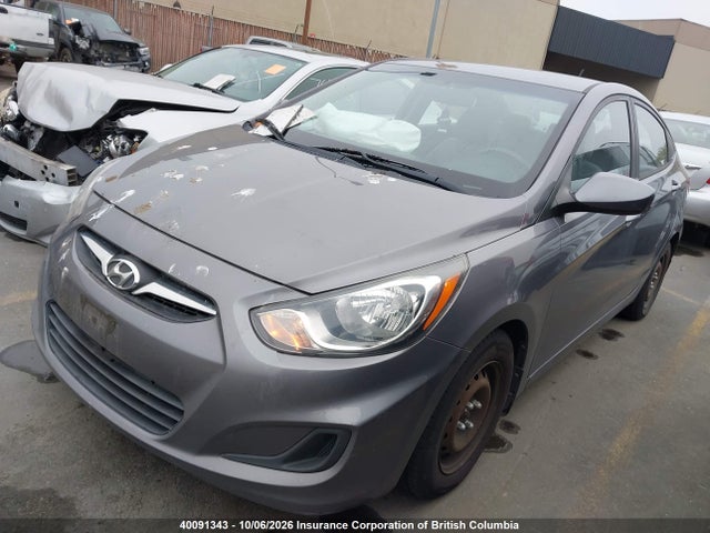 40091343 :رقم المزاد ، KMHCT4AE1EU681108 vin ، 2014 Hyundai Accent Gls/gs مزاد بيع