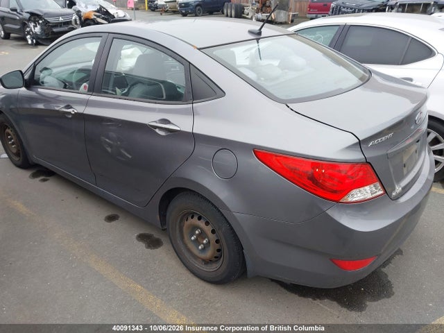 40091343 :رقم المزاد ، KMHCT4AE1EU681108 vin ، 2014 Hyundai Accent Gls/gs مزاد بيع